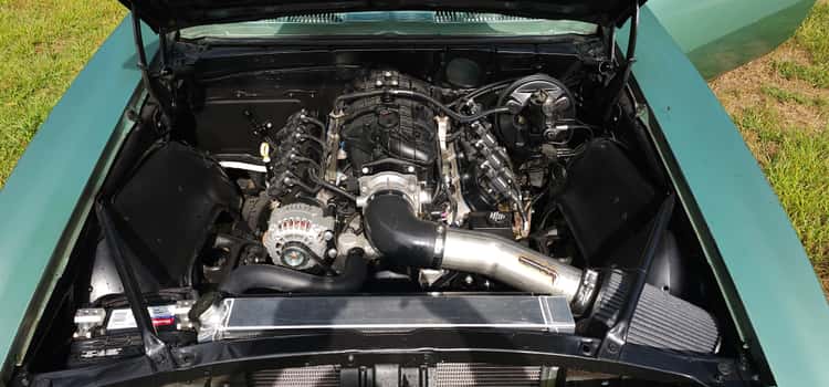 Updated drivetrain with LS swap with Holley Terminator X